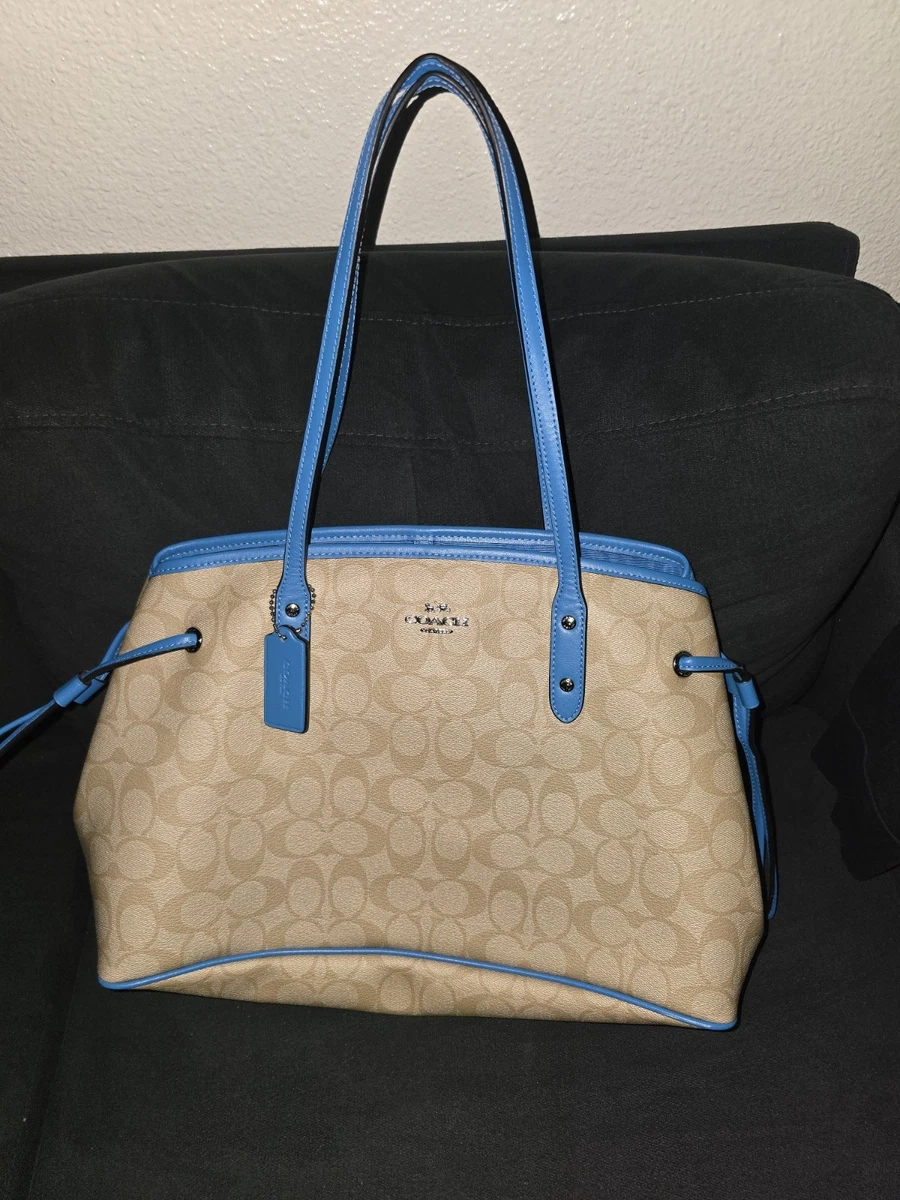 Coach Tote Blue Bags & Handbags for Women for sale - eBay