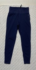 Hurley Athletic Leggings Size M Navy Spokesman With Tied Waist New