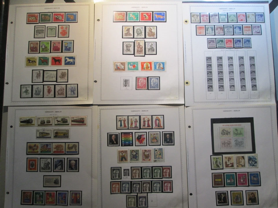 Germany Berlin Stamps Collection on Collector Pages (MINKUS ALBUM) - Image 4 of 4