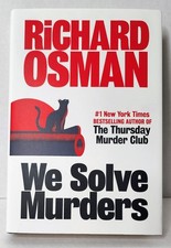 Product Image: Signed We Solve Murders Richard Osman 1st US Edition HC 2024 ISBN 9780593653227
