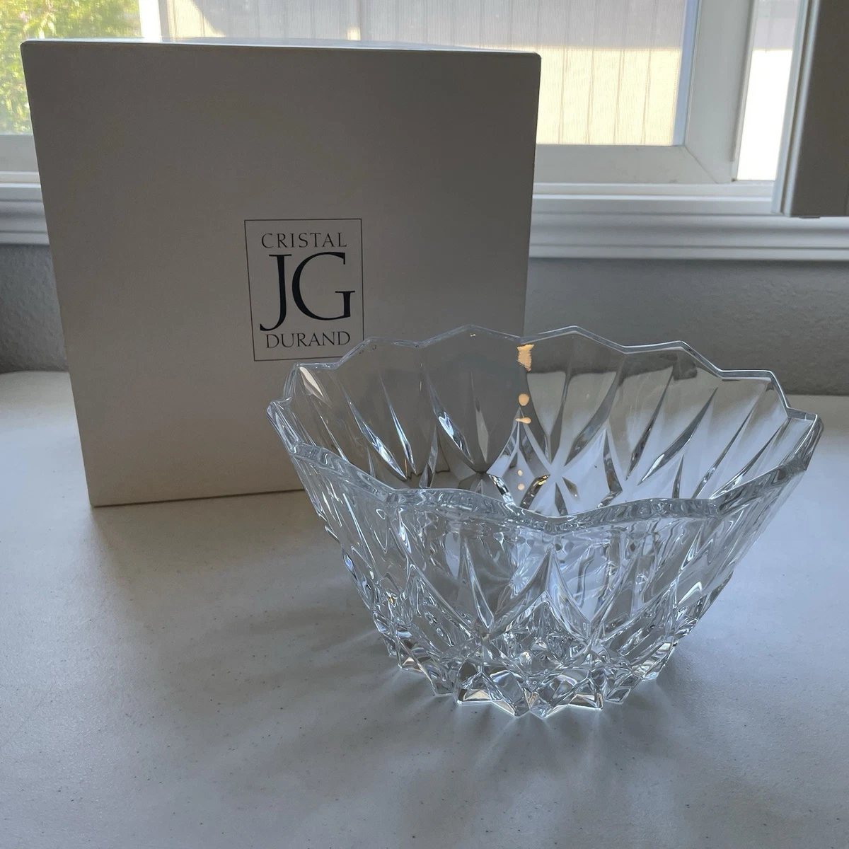 Jg Durand Crystal Bowl for sale | eBay