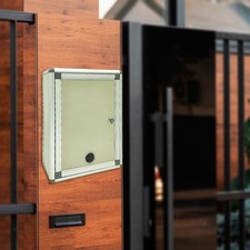 Suggestion Box with Lock Decor Letter Case for Outside House Front Door Gate