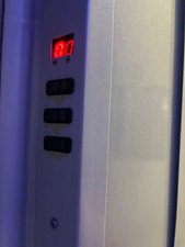 vertical sunbed stand tan Luxura deta 500 intensive Xlc