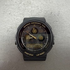Vintage Casio Aw-20 Module 384 Speed Memory 100 Mens Watch for
