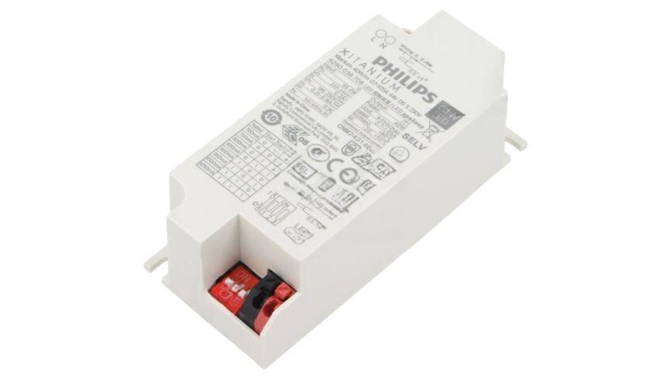 XITANIUM LED Switching Power Supply 40W/m 0.7-1.05A 44V DS S 230V