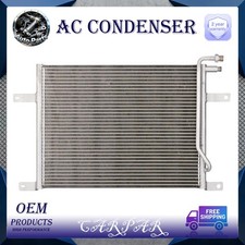 A/C Condenser with Bracket for Jeep YJ Wrangler 1987-95 L4 2.5L L6 4.0L 4.2L