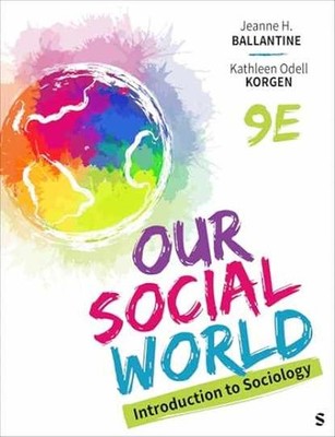 Our Social World: Introduction to - Paperback, by Ballantine Jeanne H.; - New