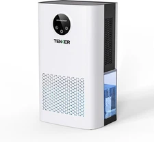 TENKER Dehumidifier for Home, 77 OZ Water Tank (1000 sq.ft) Dehumidifiers, Quiet