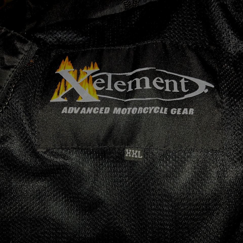 XELEMENT ADVANCED MOTORCYCLE GEAR MEN'S RAINJACKET-XXL-BARELY WORN-GREAT - Image 4 of 4