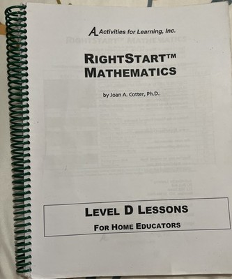 RightStart Mathematics, Level D Lessons