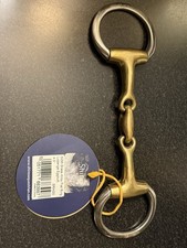 Shires Eggbutt Lozenge Snaffle Bit 4.5cm