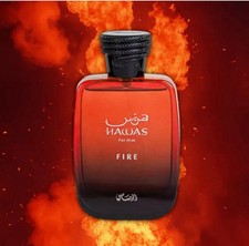 Hawas Fire for Him by Rasasi EDP Eau De Parfum Spray - 100 ML (NEW RELEASE)
