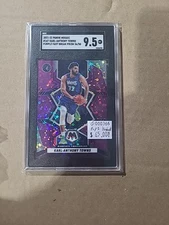 2021-22 Mos K Anthony Towns Pur FB przm #147 #36/50 Md SGC 9.5 Mt+ POP 1 G000366