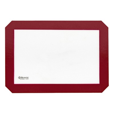 Browne 58132642 Baking Mat, Silicone, 16-1/2  x 11-3/5  (Half Size)