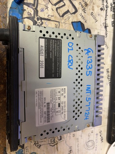 OEM RADIO RECEIVER HONDA CRV 99 00 01 - Picture 2 of 4