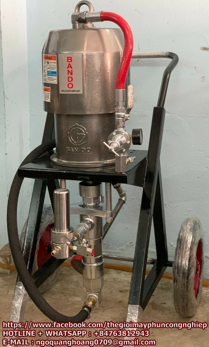 BANDO Paint Pump 63 1 AIRLESS SPRAYER 1gun 1 hose 40 DAYS SHIPPING TIME