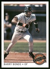 1993 O-Pee-Chee Premier #1 Barry Bonds San Francisco Giants Baseball Card