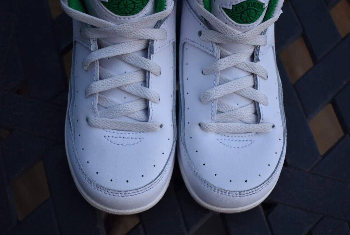 Nike Air Jordan 2 Retro TD 'Lucky Green' 2023 DQ8563-103 Nike Air Jordan 2 Retro TD 'Lucky Green' 2023 DQ8563-103