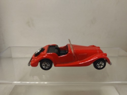 MORGAN PLUS 8 ROADSTER RED 1:57/apx 1:64 TOMICA F26 VINTAGE - Imagen 4 de 10