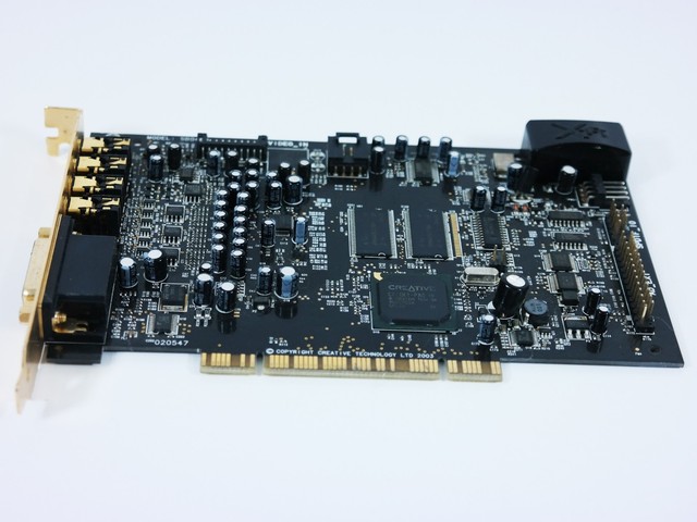 Creative Sound Blaster X-Fi SB0460 7.1-Channel PCI Sound Card