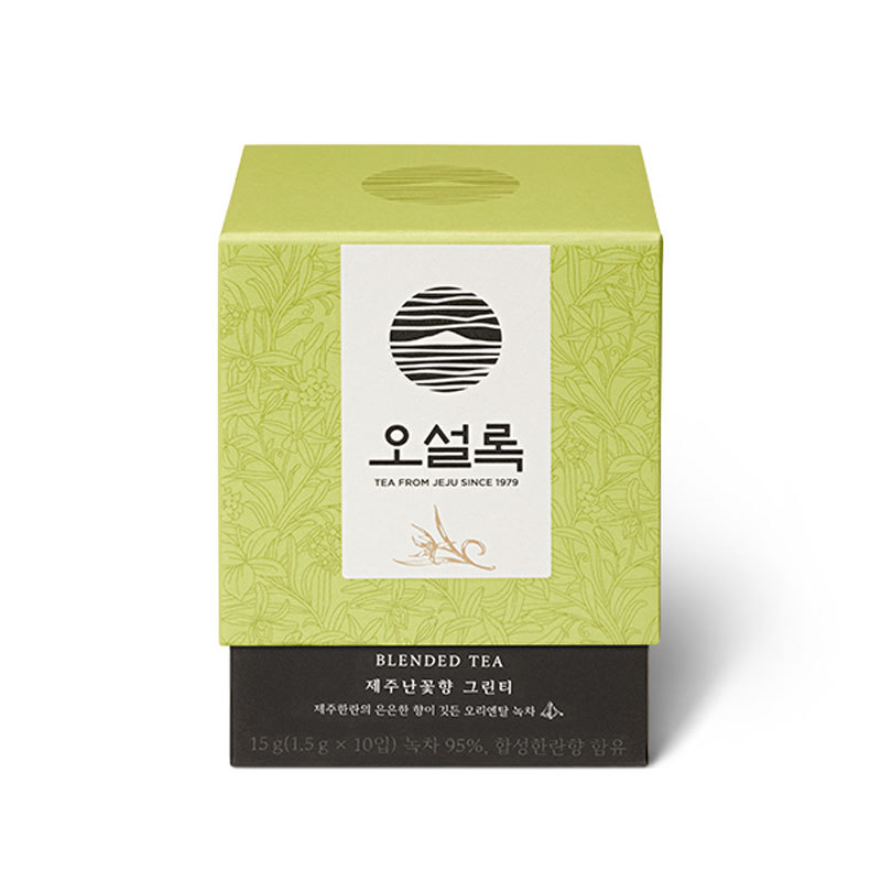[OSULLOC] Jeju Orchid Green Tea(10 Teabags) Korean Pure Jeju Orchid Flavor eBay