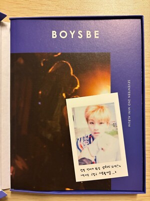 SEVENTEEN　BOYS BE　全員サイン入り Seventeen [BOYS BE] All Member Autographed Signed Album