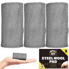 1-10M Steel Wire Wool Roll Grade 0000 Super Ultra Fine For Rats Mice Top Quality