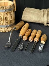 Bowl Chisels set, Spoon carving toolset, Spoon making tools, Woodworking STRYI