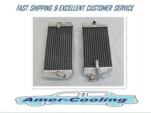 GPI Racing Aluminum Radiator For Honda CRF450R 2002-2005 – CRF 450 R, Direct Fit, 1-Year Warranty