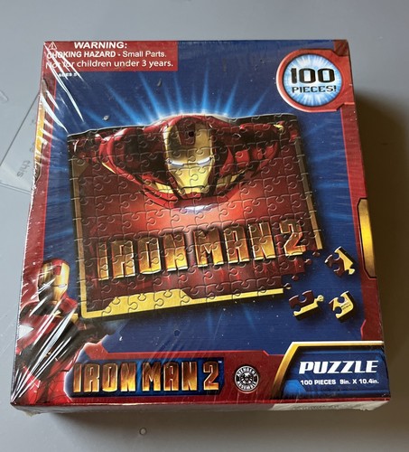 MARVEL IRON MAN 2 JIGSAW PUZZLE 100 PIECES - Picture 1 of 1