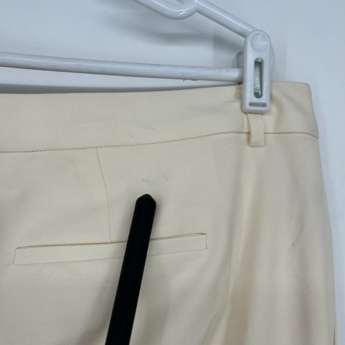 Pantalones Lauren Ralph Lauren Mujer 14W Marfil Crema Edita Pantalones Oficina Trabajo - Imagen 6 de 9