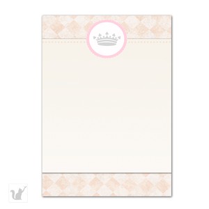 30 cards princess blank