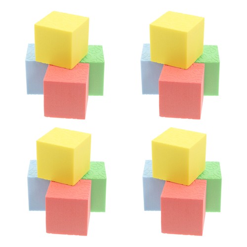 24 Pcs Mathematical Counting Blocks Square for Crafts Building Cube