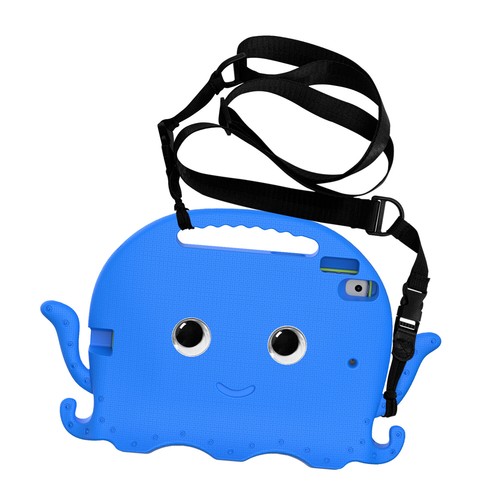 For iPad 6th/5th Gen/Air 2/Pro 9.7 Kids Handle Case Screen Cover Shoulder Strap - 第 41/64 張圖片