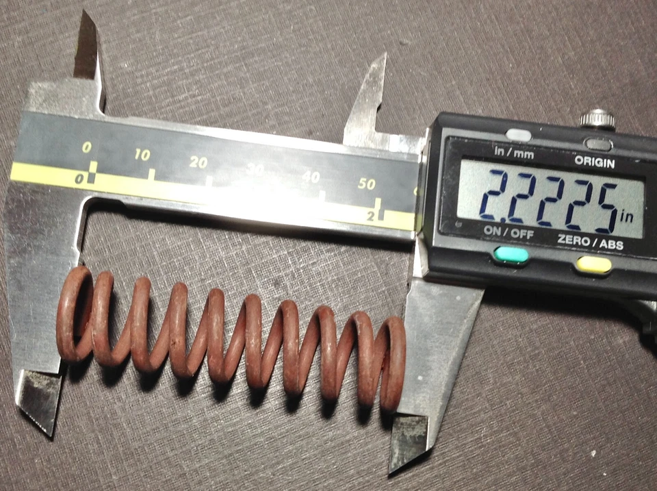 2 piezas NORS puerta inferior bisagra resortes 1964-1970 Ford Fairlane Mustang Falcon Torino Foto 3 de 4