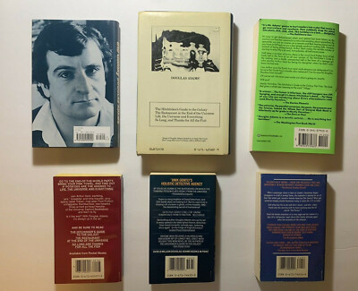 Douglas Adams Lot of 5 Books Including Hitchhiker's Guide
