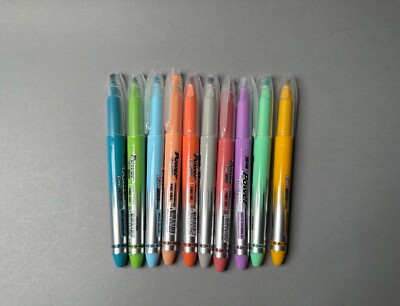 Highlighter Pen Java Power Line 2500 Mild Colors Set of 10 Korean Stationary