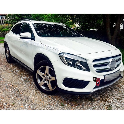 Gancho de remolque de aluminio de carreras rojo personalizado para Mercedes Benz C E S ML GLA GLK - Imagen 8 de 9