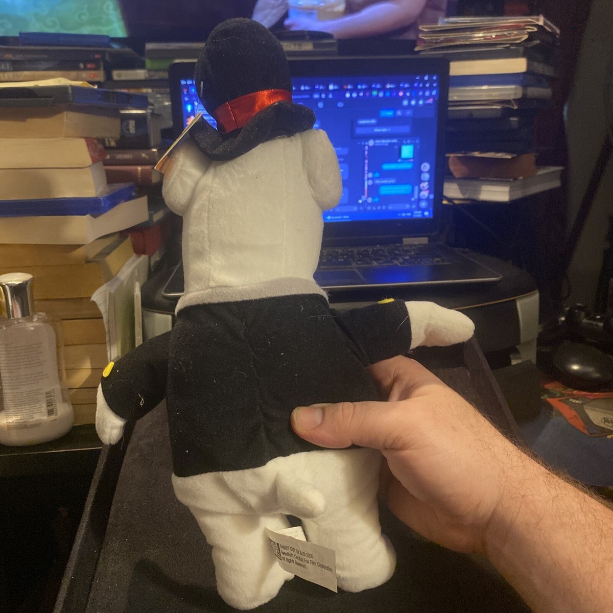 Nanco Family Guy Brian Griffin Tuxedo Top Hat Suit Stuffed Animal