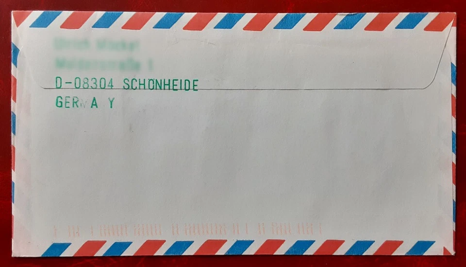 CZECH REPUBLIC 2001 12 Kc Volleyball On Cover Pernink to USA see Note VF 6875 - Image 2 of 2