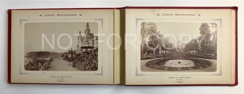 CÔTE D’AZUR ALBUM Original Photos Circa 1900 Diff by Jules Boudet Nice Albumen R - Picture 8 of 12