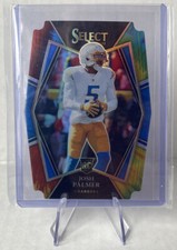 Josh Palmer 2021 Panini Select Tie-Dye Die Cut Premier Level /25 RC Chargers