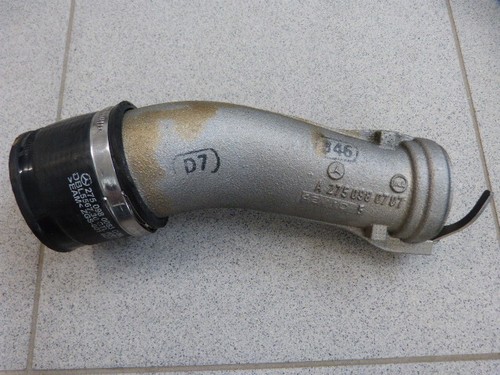 Mercedes Benz CL C216 W221 Ladeluftleitung Ladeluftrohr Turbo LLK rechts