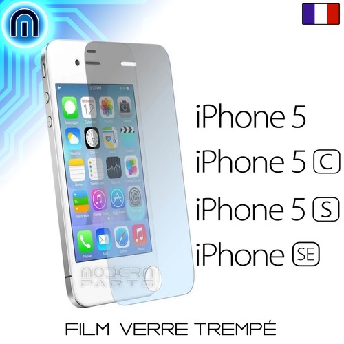 Film verre trempé iPhone 4 4S 5 5C 5S 5SE 6 6S 6+ 6S+ écran iPod touch - Photo 3 sur 7