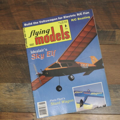 Flying Models Magazine [June:1992] Voltswagon; Sky Elf