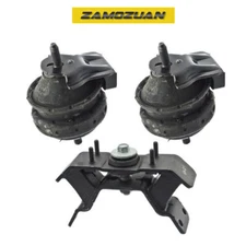 Front Engine Motor & Transmission Mount Set 3PCS. 2003-2004 for Kia Sorento 3.5L