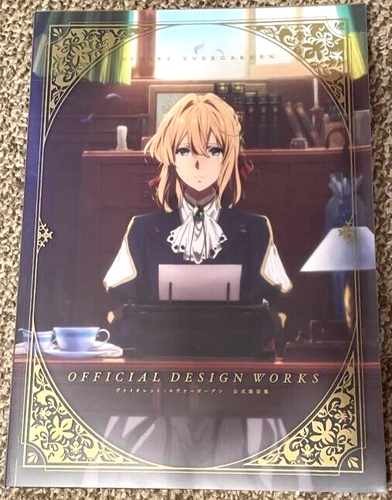 Violet Evergarden Official Design Works Kyoto Animation Book Kyoani Anime Japan | eBay Violet Evergarden Official Design Works Kyoto Animation Book Kyoani Anime Japan | eBay