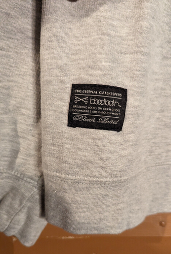 Men's Original Bloodbath Black Label Logo Sweatshirt Gray Size Large - Picture 5 of 7