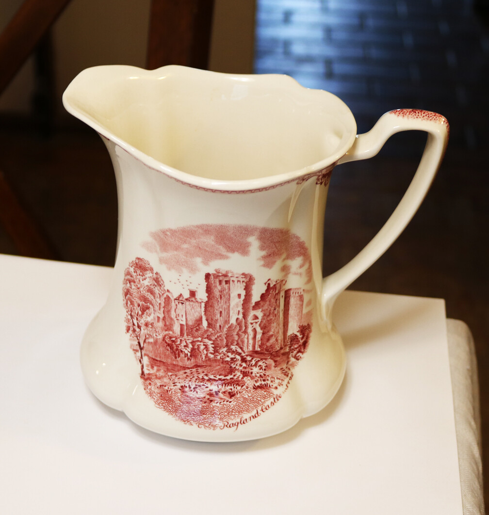 Johnson Bros Old Britain Castles 7 inch Pitcher Made in England | eBay