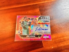 JENS LEHMANN 2021-22 PANINI PRIZM PREMIER LEAGUE CLUB LEGENDS AUTO PINK ICE